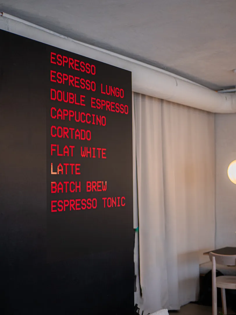 Menu Board